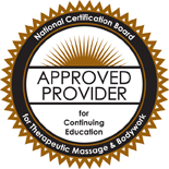 Approved CE contact hours provider for Licensed Massage Therapists